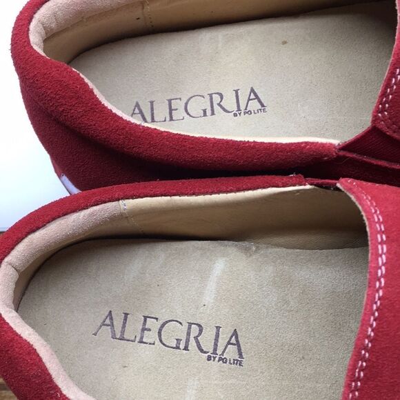 NIB Alegria Aaron Dark Res Suede Slip On Shoes - Size 43 EU 9.5 US (W US 13) main image 10